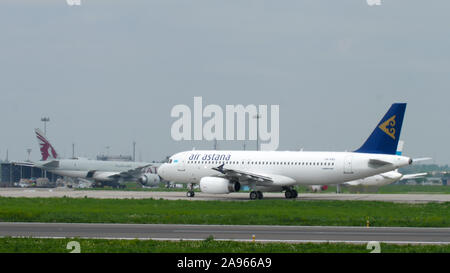 Air Astana Airbus A320 Banque D'Images