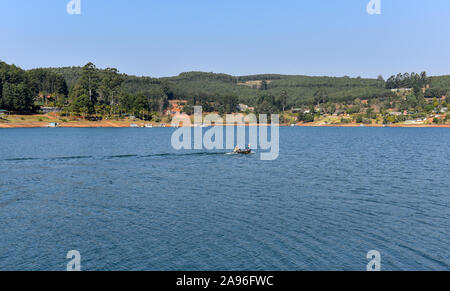 L'Ebenezer barrage situé entre l'Polokwane-Tzaneen dans la province du Limpopo, Afrique du Sud Banque D'Images