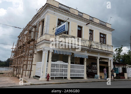 Après ses voyages de pêche, Hemingway visita fréquemment le restaurant la Terraza de Cojímar à Cojímar, un village de pêcheurs et de mer, à environ 12 km à l'est de Banque D'Images