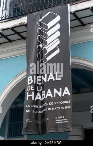 Le Habana Bienal 2019 s'est déroulée autour de différents endroits dans et autour de La Havane à Cuba en avril à mai Banque D'Images