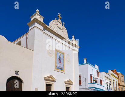 Église Chiesa di Santa Maria degli Angeli dans la pittoresque vieille ville de Gallipoli, une belle destination de voyage dans les Pouilles, Italie Banque D'Images