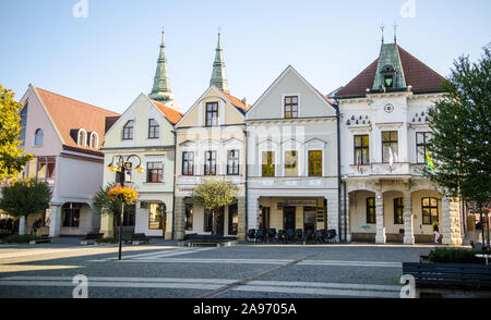 Centre Ville de Zilina, Slovaquie Banque D'Images