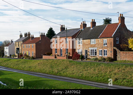 Le village de Bishop Wilton, East Yorkshire, England UK Banque D'Images