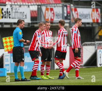 ROTTERDAM, 13-11-2019, le stade het Kasteel . La pratique néerlandaise de football match entre Sparta Rotterdam et NEC Nimègue : Crédit Photos Pro/Alamy Live News Banque D'Images