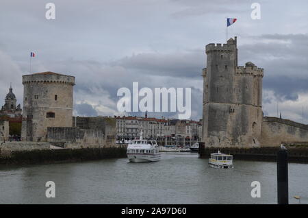 Tours de La Rochelle, France, octobre 2019. Banque D'Images