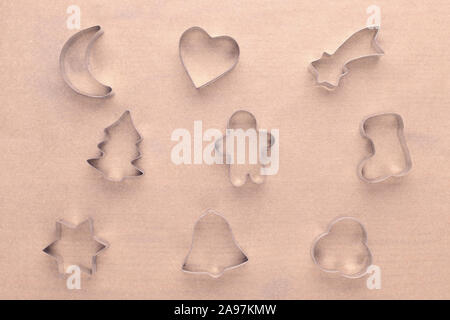 Cuisine d'épices pour faire sur papier cuisson Banque D'Images