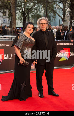 Vu arrivant pour l'Irlandais, présenté en première mondiale au Festival du Film de Londres gala soirée de clôture, Odeon Leicester Square, Londres. 13.10.19 Avec : Dexter Fletcher. Où : London, Royaume-Uni Quand : 13 Oct 2019 Source : WENN.com Banque D'Images