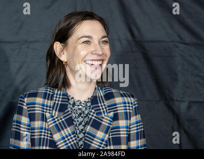 Berlin, Allemagne. 13 Nov, 2019. Christiane Paul, actrice, s'agit de la première du film de Berlin "il était directeur' par Florian Koerner von Gustorf. Credit : Christophe Gateau/dpa/Alamy Live News Banque D'Images