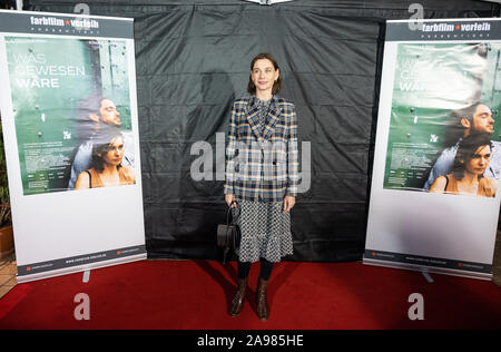 Berlin, Allemagne. 13 Nov, 2019. Christiane Paul, actrice, s'agit de la première du film de Berlin "il était directeur' par Florian Koerner von Gustorf. Credit : Christophe Gateau/dpa/Alamy Live News Banque D'Images