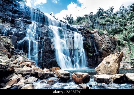 Les Grampians Mackenzie Falls, Victoria, Australie Banque D'Images