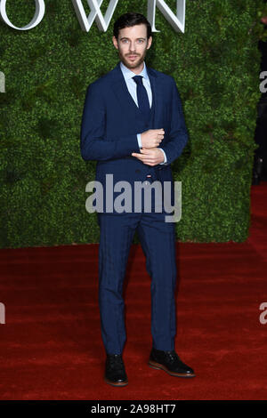 Londres, Royaume-Uni. 13 novembre 2019 : Harry Treadaway arrivant pour 'la Couronne' série 3 première mondiale au Curzon Mayfair, Londres. Photo : Steve Sav/Featureflash Crédit : Paul Smith/Alamy Live News Banque D'Images