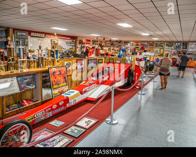 Big Daddy Don Garlits Museum of Drag Racing dans Ocala en Floride aux États-Unis Banque D'Images