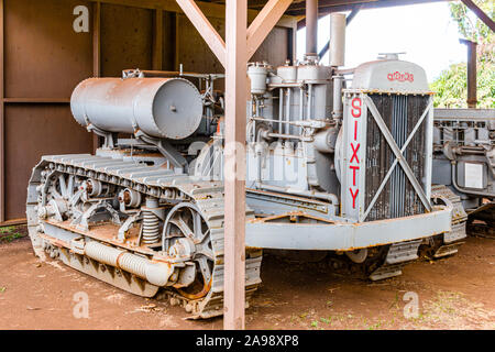 Pu'unene Sugar Museum et moulin, Cat 60 Banque D'Images