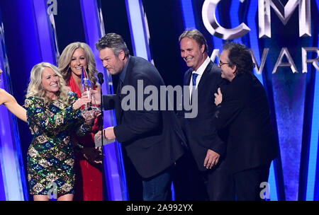 14 novembre 2035, Nashville, TN, USA : 13 novembre 2019 - Nashville, Tennessee - Blake Shelton. La 51e édition des CMA Awards, la plus grande soirée de musique country, s'est tenue à Bridgestone Arena. Crédit photo : Laura Farr/AdMedia Banque D'Images