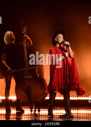 Nashville, Tennessee, USA. 13 Nov, 2019. Rose, Chris Stapleton. 51e Prix annuel de la musique country, plus grande nuit, tenue à Bridgestone Arena. Crédit photo : Laura Farr/AdMedia/MediaPunch MediaPunch Crédit : Inc/Alamy Live News Banque D'Images