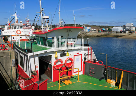 Cape Clear Ferry, village de Baltimore, comté de Cork, Irlande Banque D'Images