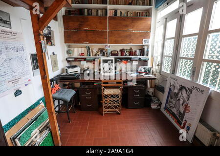 BORIS VIAN, APPARTEMENT À PARIS Banque D'Images