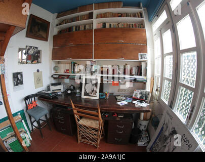 BORIS VIAN, APPARTEMENT À PARIS Banque D'Images