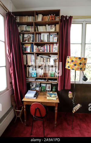 BORIS VIAN, APPARTEMENT À PARIS Banque D'Images