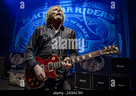 Londres, Angleterre : Black Star Riders effectuer à l'O2 Shepherds Bush Empire comprend : Scott Gorham Où : London, Royaume-Uni Quand : 12 Oct 2019 Crédit : Neil Lupin/WENN Banque D'Images