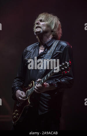 Londres, Angleterre : Black Star Riders effectuer à l'O2 Shepherds Bush Empire comprend : Scott Gorham Où : London, Royaume-Uni Quand : 12 Oct 2019 Crédit : Neil Lupin/WENN Banque D'Images