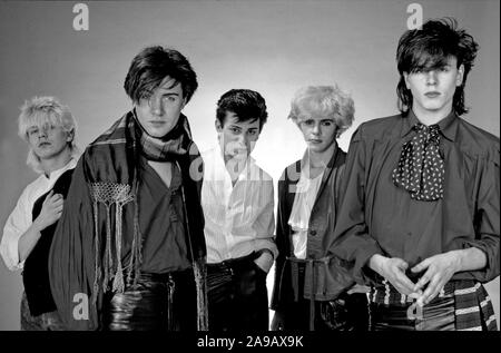 Duran Duran, Londres 1981. Banque D'Images