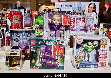 L'Association du jouet DreamToys Top 12 des jouets pour Noël 2019 Liste Banque D'Images