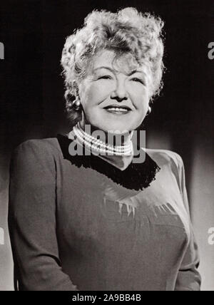 Ida Wüst, deutsche Schauspielerin 1950er Jahre, Deutschland. L'actrice allemande Ida Wuest, l'Allemagne des années 1950. Banque D'Images