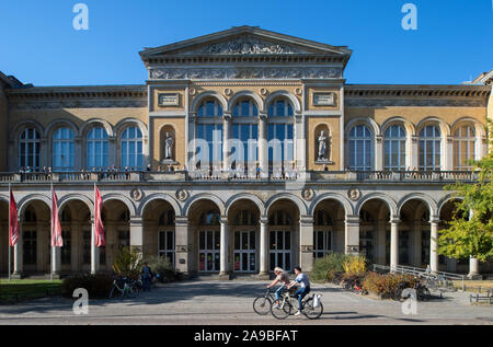 13.10.2018, Koenigs Wusterhausen, , Allemagne - Ancien bâtiment de l'Joachimsthalschen, Gymnase Berlin-Wilmersdorf Bundesallee, 1-12, l'emplacement d'aujourd'hui Banque D'Images