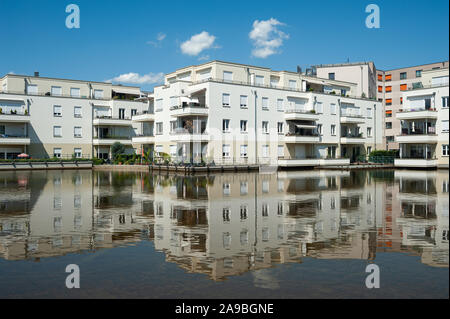 13.06.2019, Berlin, Allemagne - les maisons près du port de Tegel à terrasses Alt-Tegel. 0SL190613D006CARO.JPG [communiqué de modèle : N'EST PAS APPLICA Banque D'Images