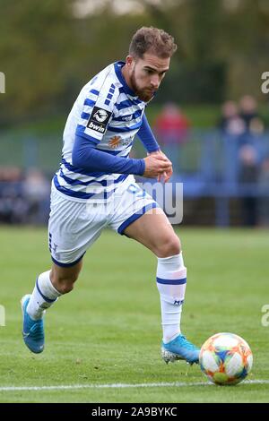 Duisburg, Allemagne. 14Th Nov, 2019. firo : 14.11.2019 Football, 3e ligue, la saison 2019/2020 MSV Duisburg - De Graafschap Doetinchem, Ahmet Engin TEST (#  9) MSV Duisburg, seule action | Conditions de crédit dans le monde entier : dpa/Alamy Live News Banque D'Images