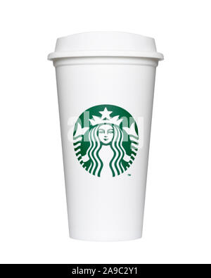 Starbucks Coffee Cup Banque D'Images