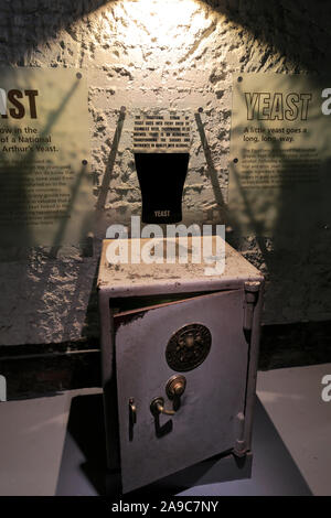 Image à l'intérieur de l'Entrepôt Guinness Brewery Visitor Attraction, St James Gate Salon de la ville de Dublin, République d'Irlande Banque D'Images