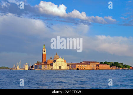 Venedig - Insel San Giorgio Maggiore Banque D'Images
