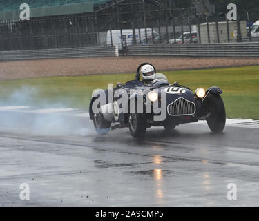 Jusqu'Bechtolsheimer, Allard J2, Royal Automobile Club Woodcote Trophy, Stirling Moss Trophy, Silverstone Classic, juillet 2019, Silverstone, Northamptons Banque D'Images
