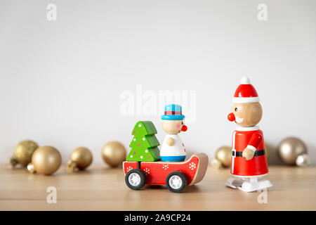 Une image de Noël Décoration sweet funny toy figures Banque D'Images