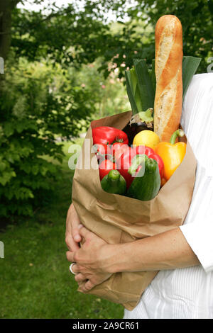La nutrition, la santé, l'alimentation saine, des fruits et légumes Banque D'Images