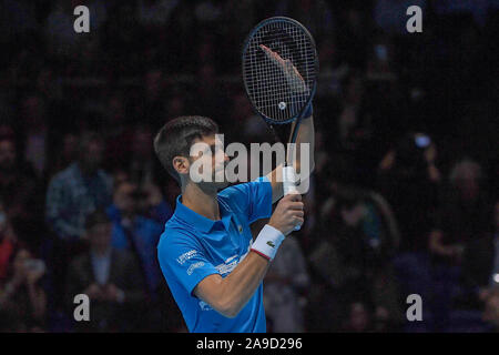 Roma, Italie. 14Th Nov, 2019. novac djokovic, SRB, lors de Nitto finale ATP NOVAK DJOKOVIC VS ROGER FEDERER, Tennis les internationaux à Londres, l'Italie, le 14 novembre 2019 - LPS/Roberto Zanettin Crédit : Roberto Zanettin/LPS/ZUMA/Alamy Fil Live News Banque D'Images