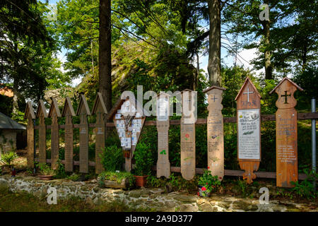 Conseils Memorial en Eck près de Chesières, la Forêt bavaroise, Haut-Palatinat, Bavarois, Allemagne Banque D'Images