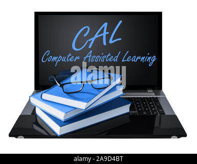 CAL - l'apprentissage assisté par ordinateur Banque D'Images