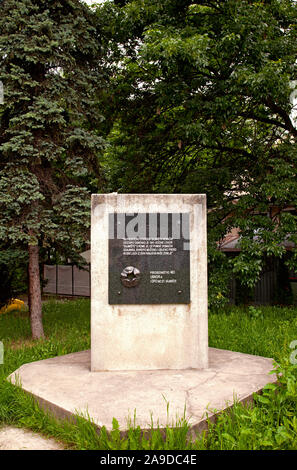 Pierre, monument, architecture, Belgrade, Serbie Banque D'Images