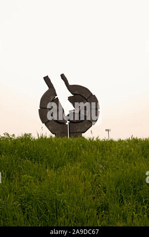 Monument, architecture, Belgrade, Serbie Banque D'Images