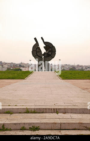 Monument, architecture, Belgrade, Serbie Banque D'Images