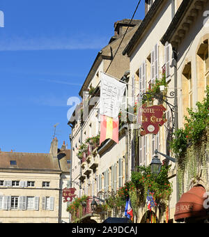 L'hôtel de luxe le CEP (SLH / Hyatt), Beaune FR Banque D'Images