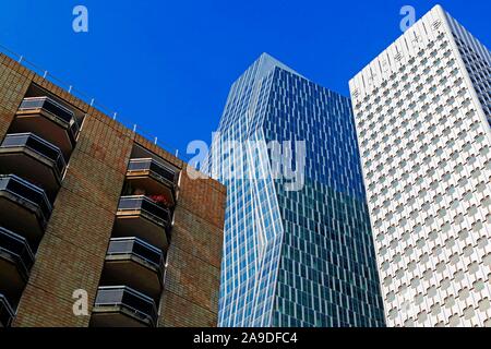 Skyline moderne à la Défense, Paris, Ile de France, France Banque D'Images