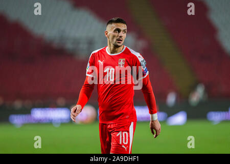 Belgrade, Serbie. 14Th Nov, 2019. Dusan Tadic de Serbie. Credit : Nikola Krstic/Alamy Live News Banque D'Images