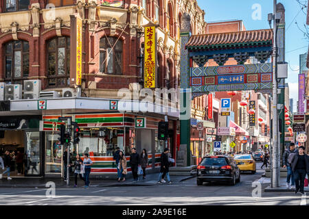 Sydney, Chinatown Banque D'Images