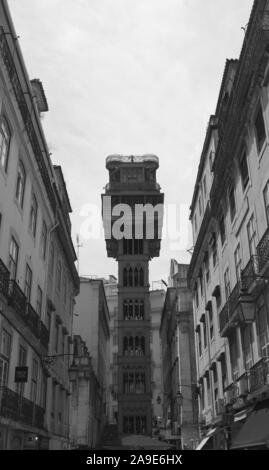 Ascenseur Santa Justa Banque D'Images