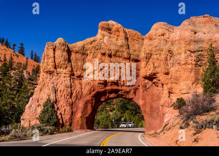 Les USA, Utah, Garfield Comté, Dixie National Forest, Panguitch, Red canyon, Scenic Byway 12 Banque D'Images