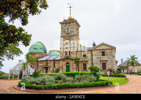 L'Observatoire de Sydney sur la colline de l'Observatoire à l'Upper Fort Street - Sydney, NSW, Australie Banque D'Images